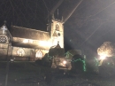 Exterior by night with Christmas lights 24