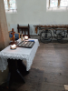 Votive Candle Table & Bier